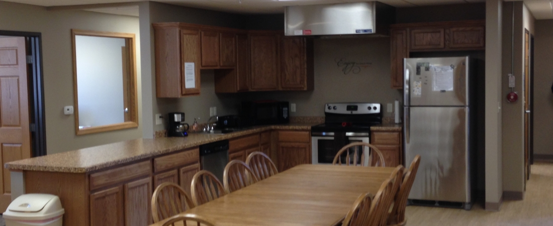 Renovated New Resident Group Home Kitchen View